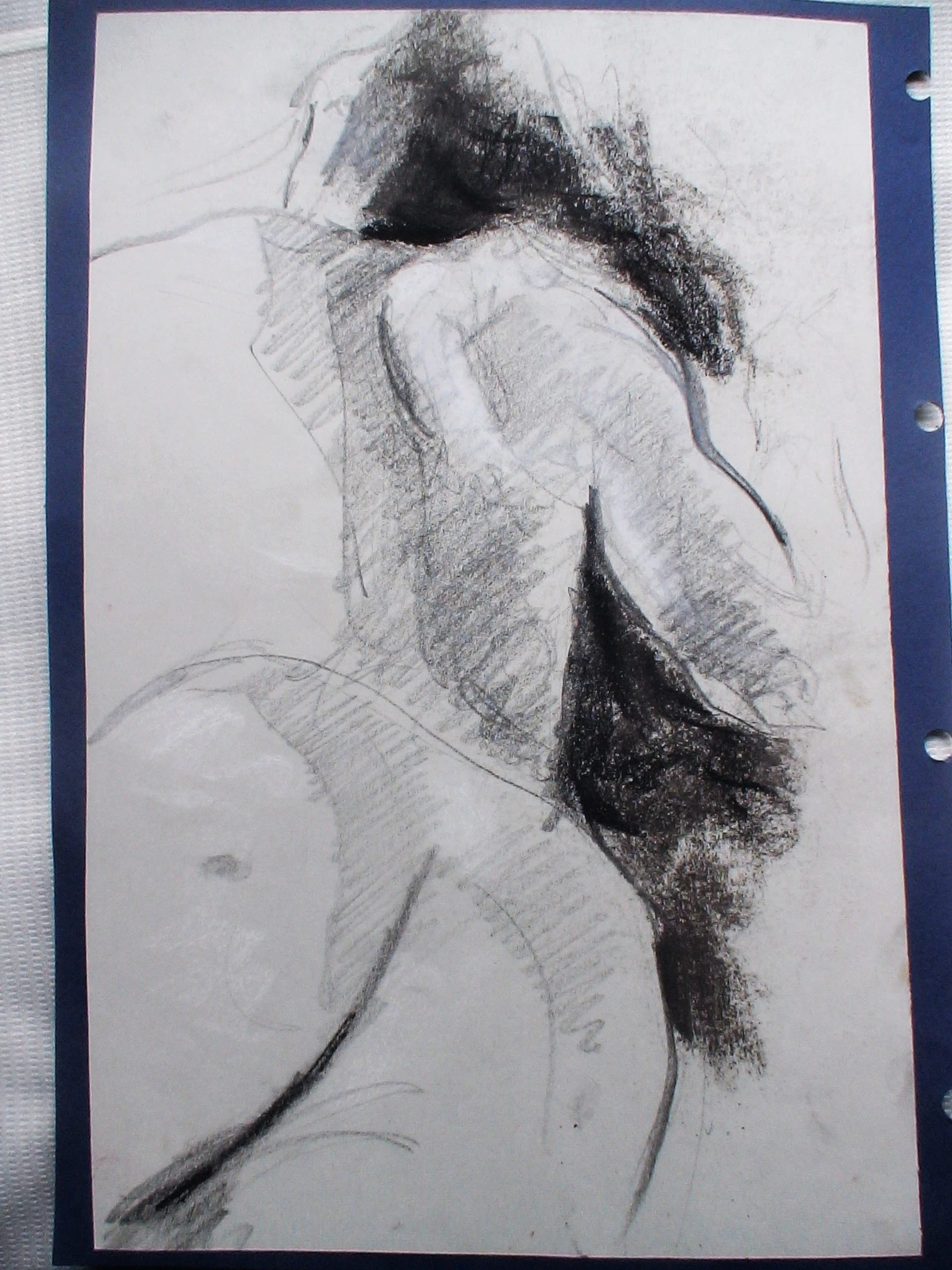-, Carvão/Crayon