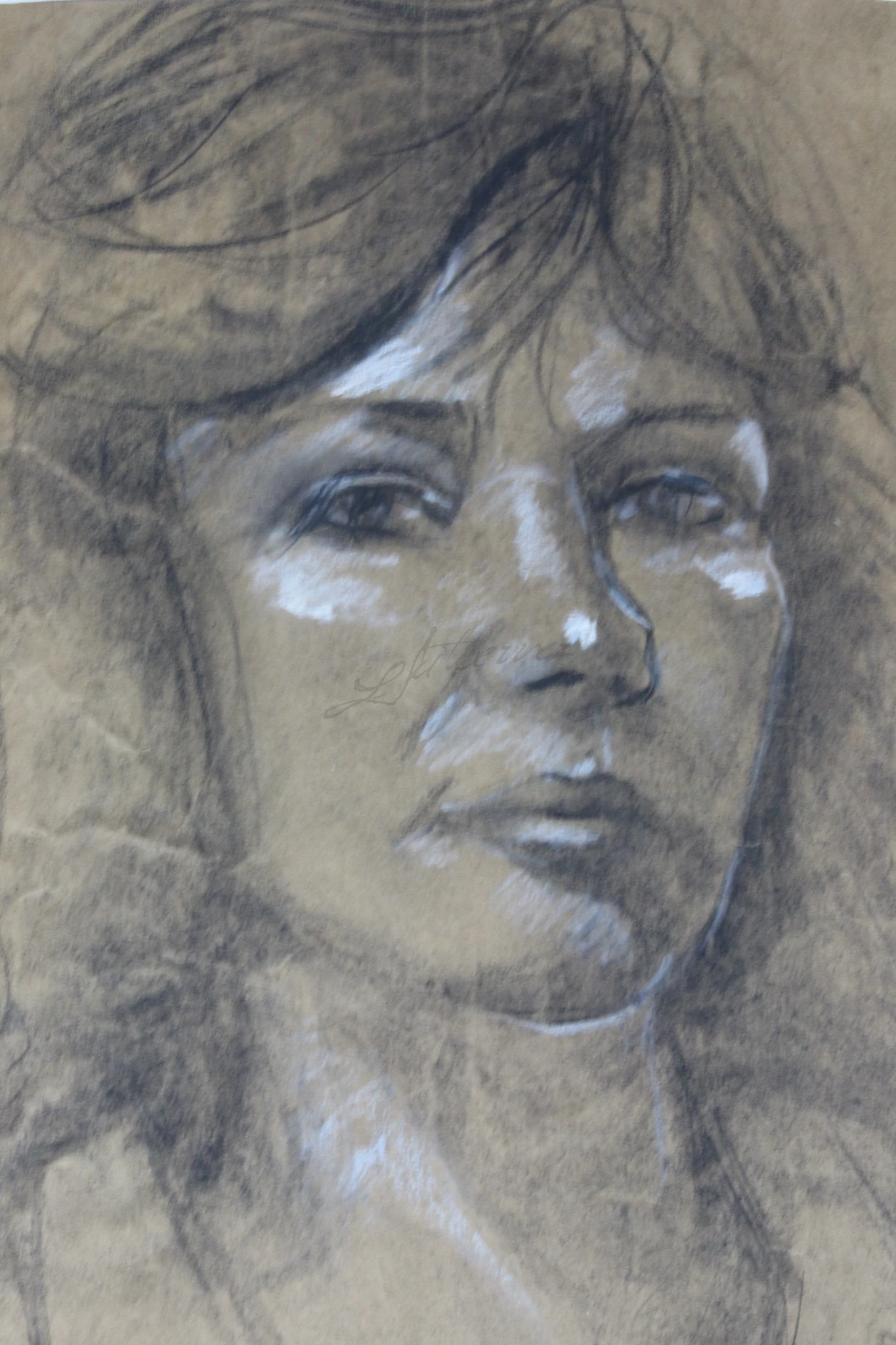 -, Retrato