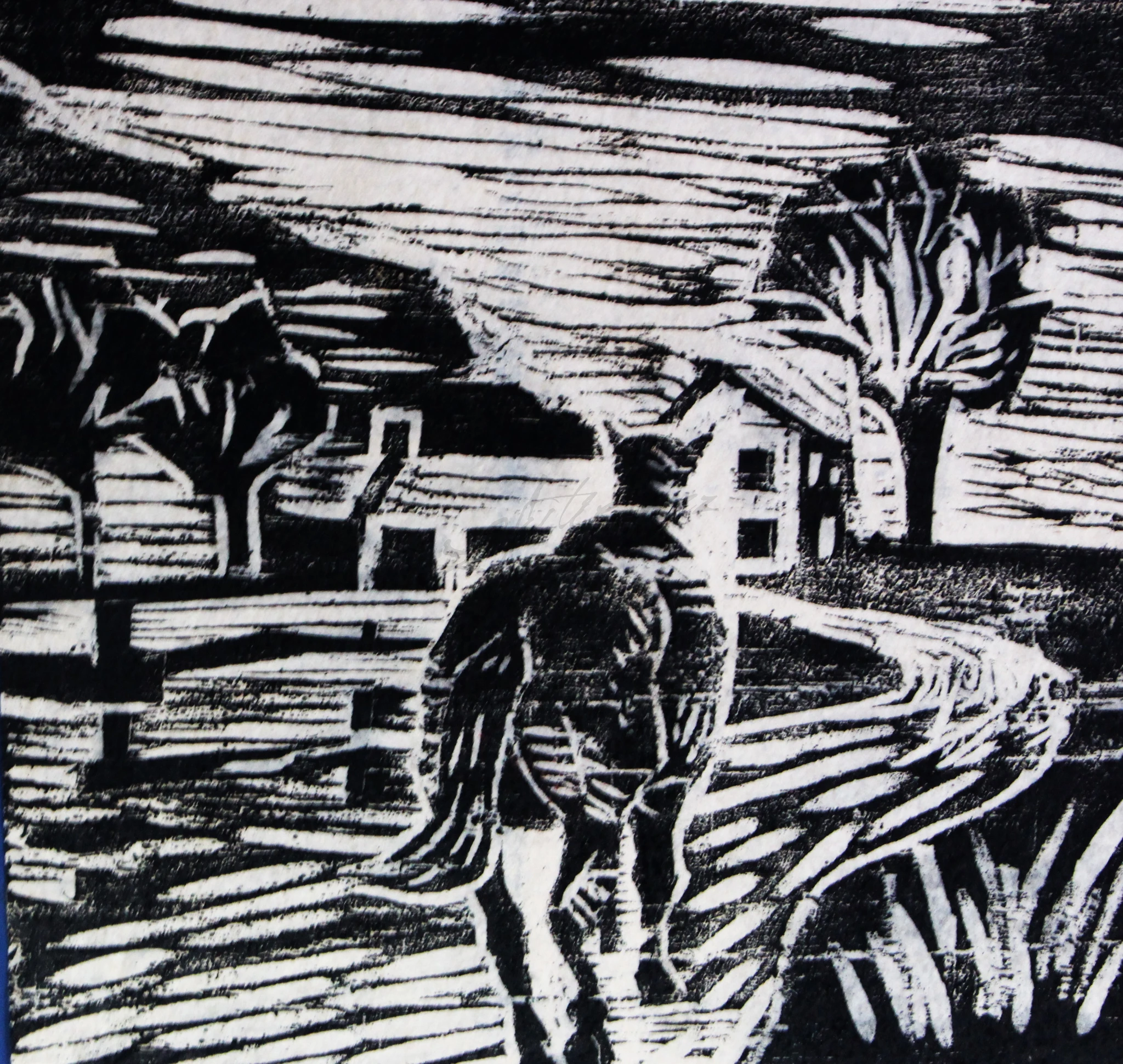 -, Xilogravura