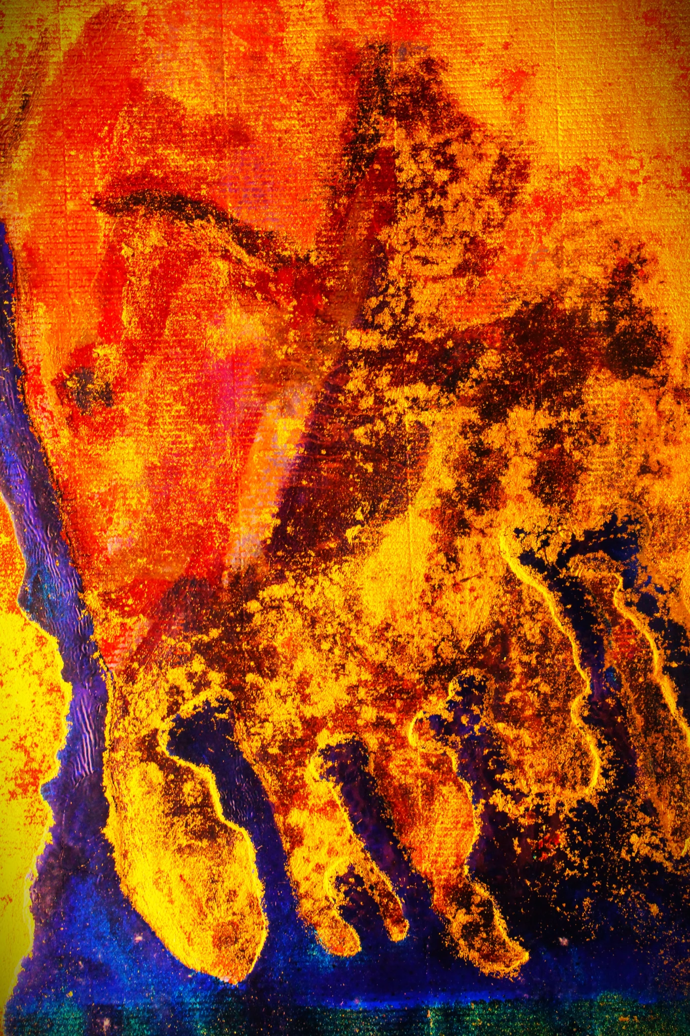 Entre Fogo e Forma, Abstrato