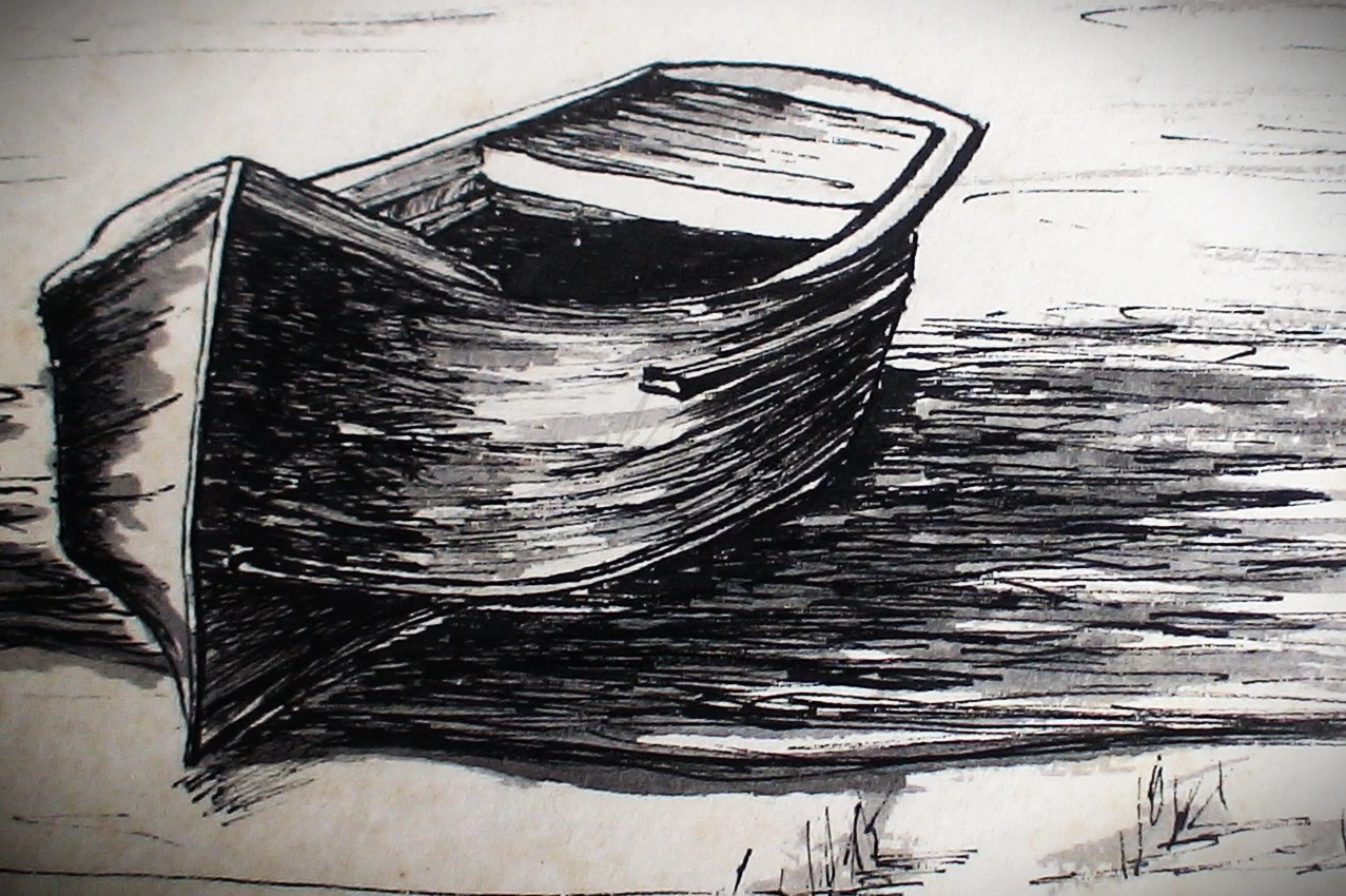 Barco em Repouso, Paisagem